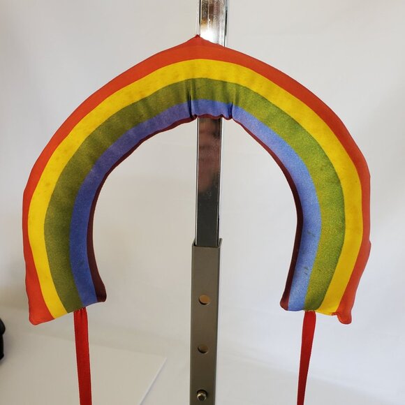 Dakin Plush Scooter Under Rainbow Bear 49-0027 Hanging Flying Fantasies 1980's - Picture 8 of 8